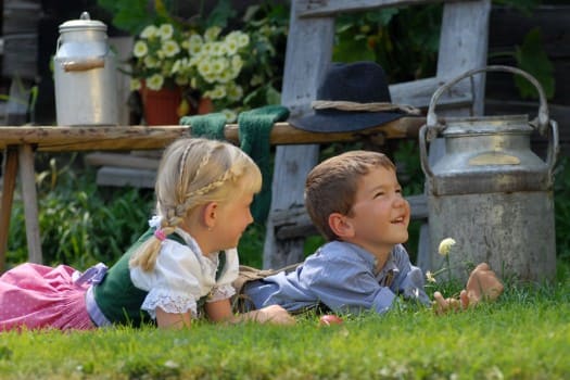 Spaß für Kinder in der Natur